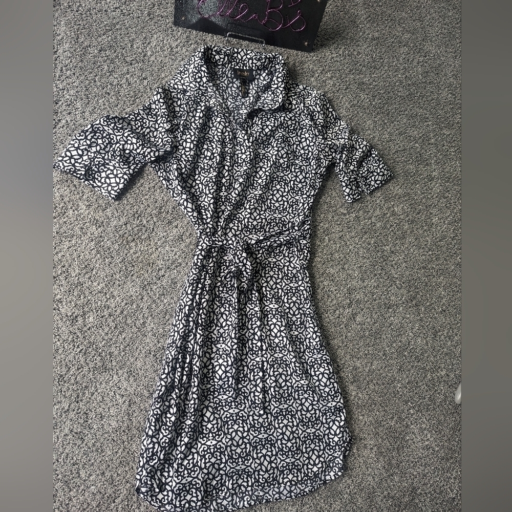 EUC Laundry by Design Midi Dresss with Waistbelt 4